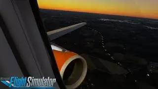 Early Morning Departure From East Midlands | EasyJet A320 | Microsoft Flight sim Gameplay