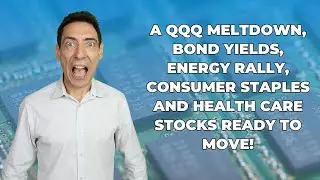 QQQ Meltdown, Bond Yields, Energy Rally, Consumer Staples and Health Care Stocks Ready to Move!