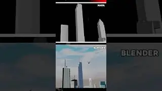 Before and After - Maya vs Blender