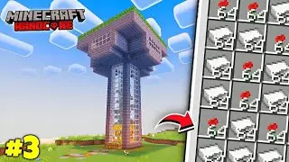 I Built The Ultimate Iron Farm In Minecraft Hardcore Ep-3 | Gojo Noob Bot