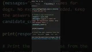 Bard API and candidate_count parameter in Python