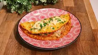 Easy Crispy Potato Pancakes with Juicy filling. You will love this dinner idea!