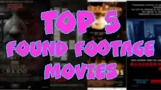 My Top 5 Favorite Found Found Footage Movies!