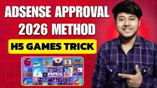 Adsense Approval with Unique H5 Games (FULL COURSE) | No Rejection 🤯
