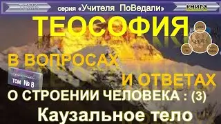 (8) КАУЗАЛЬНОЕ ТЕЛО  - О СТРОЕНИИ ЧЕЛОВЕКА - ТеоСофия в вопросах и ответах
