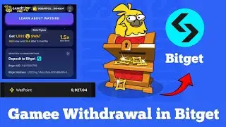 Gamee Withdrawal in Bitget Exchange | Wat Coin Withdrawal Kaise Karen | What is Moonclub & Solo
