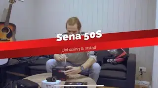 Sena 50S - Unboxing & Install