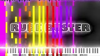 DELTARUNE - RUDE BUSTER | 115 THOUSAND NOTES | BLACK MIDI | 8 BIT VERSION |