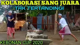 SANG JUARA...Yang Tak Tertandingi (kebonan cup 2020) lomba gasing kayu lombok