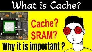 Volatile storage | Volatile memory | what is L1, l2 and l3 in cache of processor | Sram vs dram | 💡