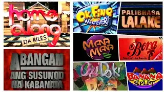 *Mga Comedy Shows na Ipinalabas ng ABS-CBN | Fast List