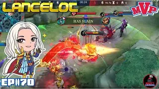 Lancelot Gameplay | Killing Spree | Mobile Legends Bang Bang