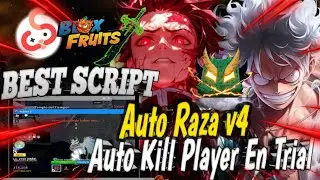 😱 BRUTAL SCRIPT PARA RAZA V4 EN AUTOMÁTICO SCRIPT SIN KEY 🥳 | SCRIPT PARA BLOXFRUITS DE CELULAR Y PC