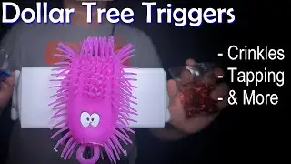 ASMR Dollar Tree Triggers (No Talking)