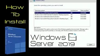 Windows Server 2019 Installation | Data Center |Microsoft | Latest