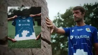 Real Sociedad. Camiseta Homenaje a Eduardo Chillida