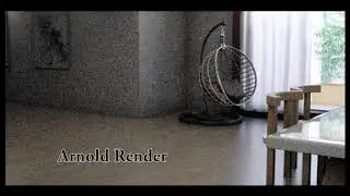 Autodesk maya showreel on Interior design