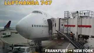 LUFTHANSA JUMBO 🇩🇪 BOEING747 FRANKFURT → NEW YORK