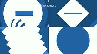 Normal blue intro over one million times 