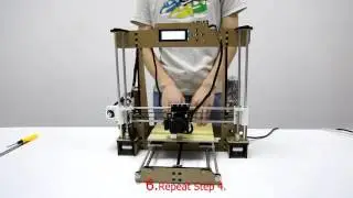 3D Printer Instruction  Anet 3D Printer A8 Debugging Video