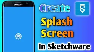 How To Make Splash Screen On Sketchware Pro | Make Professional Splash Screen On Sketchware Pro 2023