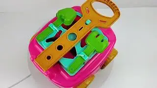 Carrinho de puxar Mileva Topi Rosa Cardoso Toys
