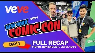 VeVe Day 1 OFFICIAL Recap of NYCC 2024! FiGPiN, Marvel, Level 100's and more!