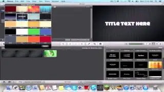 how to make a youtube intro using imovie (mac)