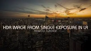 How-To: Create HDR Looking Image from a Single Exposure in Lightroom (Using Adjustment Brush)