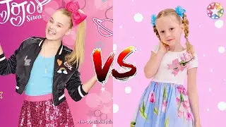 JoJo Siwa VS Like Nastya Transformation ★ 2022