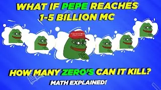 🚨What If Pepe Gains 1 to 5 Billion Market Cap?- How Much You Make?