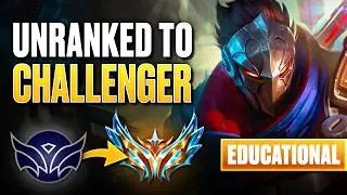 EDUCATIONAL Unranked to Challenger on VIKTOR ⏐ How to Play VIKTOR Guide