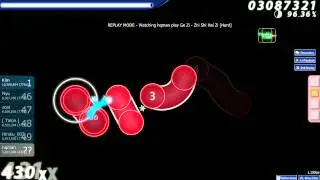 Osu! Ge Zi - Zhi Shi Hai Zi [Hard] HD+DT