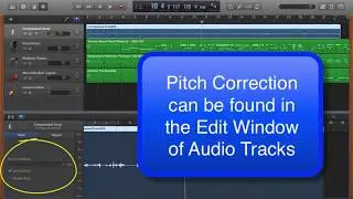 Pitch Correction with Garageband