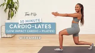 Get Fit at Home! 🏡 30-Minute Pilates CARDIO (Aerobics Workout for Weight Loss & Total Body Tone!) ✨
