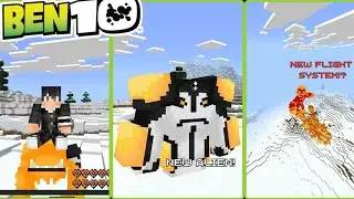 This Ben 10 Add-On Got An Update And It's AMAZING! | BEN 10 ADD-ON FOR MCPE/BE 1.21.100+