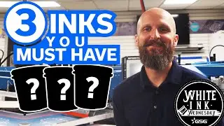 Three White Inks You Need in Your Screen Printing Shop | White Ink Wednesday