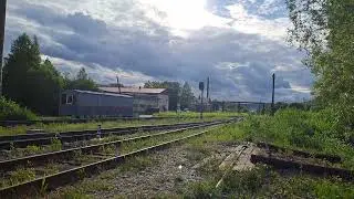 тэп70бс с поездом петрозаводск Москва