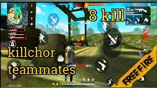 My killchor teammates like ajjubhai94. 8 kill full rush gameplay. Op headshots . Clash squad gamers.