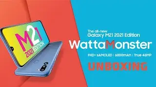 Samsung galaxy m21 unboxing || 2021 edition || Allinone Technical.