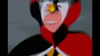 Megatron tells the Queen of Hearts to shut her mouth