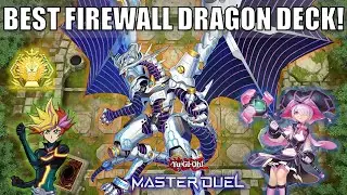 Firewall Dragon Deck - New Support is Crazy!! | Yu-Gi-Oh Master Duel