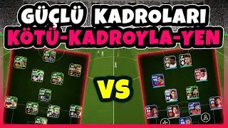 GÜÇLÜ KADROLARI KÖTÜ KADROYLA YENME TAKTİĞİ 🔥  EFOTBALL 2025 MOBİLE