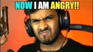 Techno gamerz is angry of like goal 😂😡😡😈👹