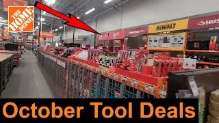 October's Tool Deals @ Home Depot