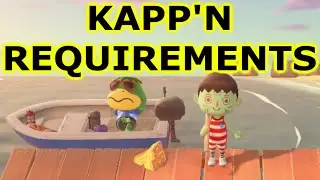 How To Make Kapp'n Appear In Animal Crossing New Horizons 2.0 - There Is A Island Requirement