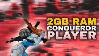 2GB RAM CONQUEROR PLAYER ⚡😈 | FASTEST REFLEX ON 30FPS DEVICE |  LOW END DEVICE MONTAGE
