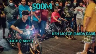BATTLE 500m ARTS VS KEN MOTOR