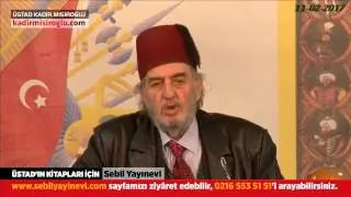 İMANIN ŞÜKRÜ CİHAD İLE OLUR! Üstad Kadir Mısıroğlu