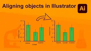 Aligning objects in Adobe Illustrator